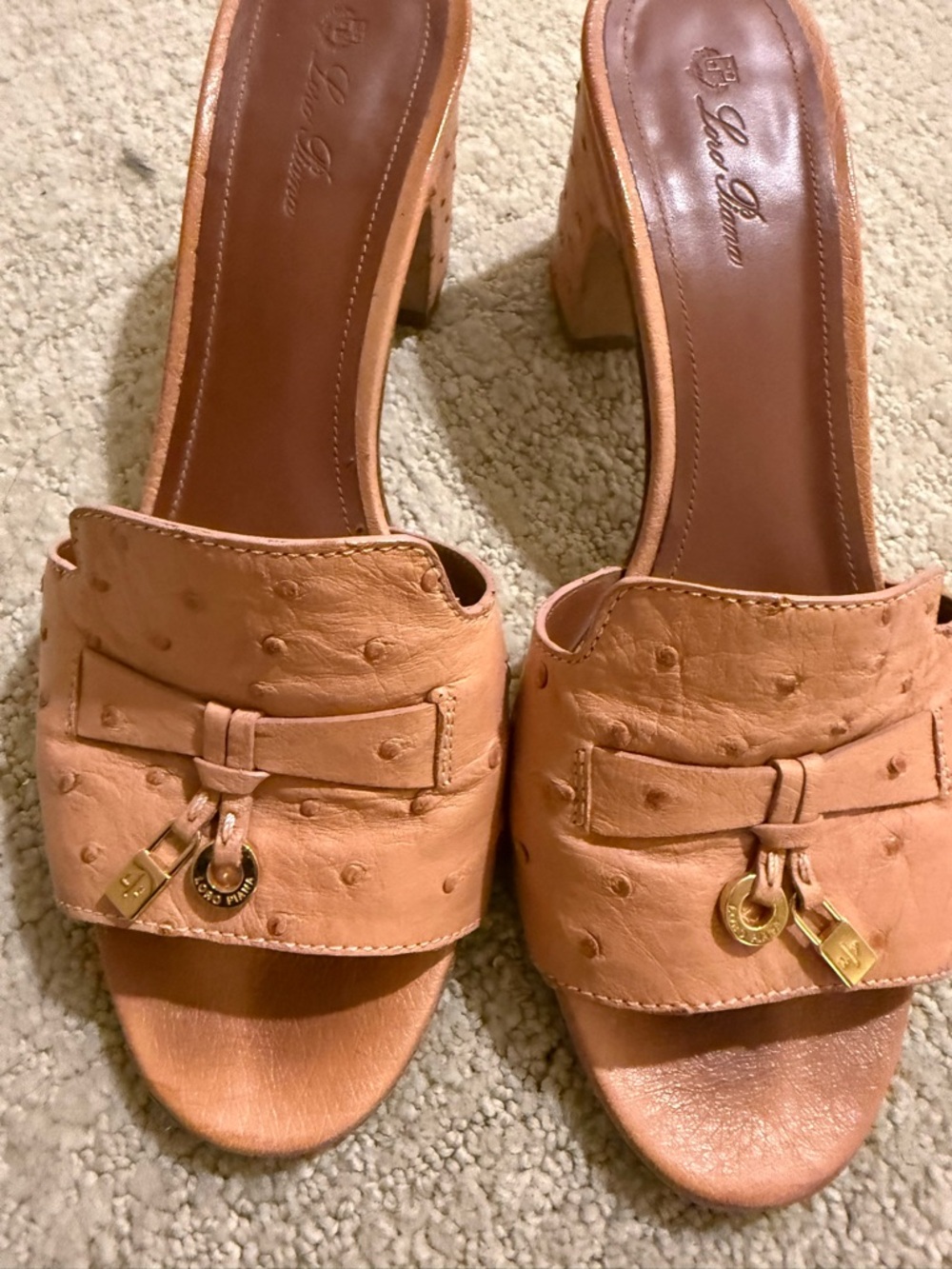 RARE Authentic Loro Piana Summer Charm Sandal